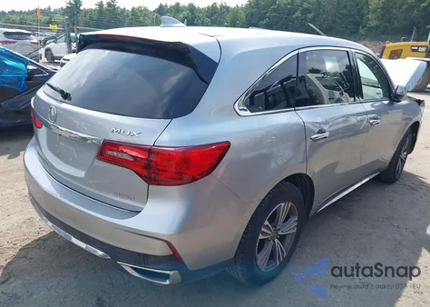 2019 Acura Mdx Standard z USA, uszkodzony, nr VIN 5J8YD4H30KL022564
